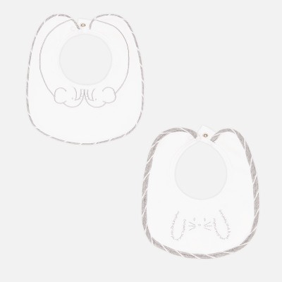 Set 2 bavaglini ricamo       Mayoral