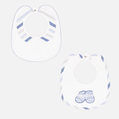 Set 2 bavaglini ricamo       Mayoral