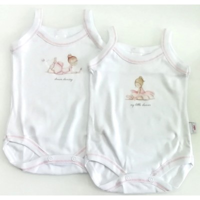 Coppia di body spalla stretta Noibel