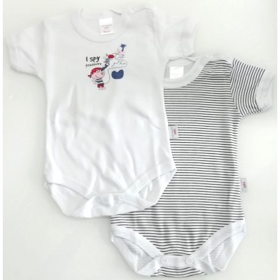 Coppia di body mezza manica Noibel