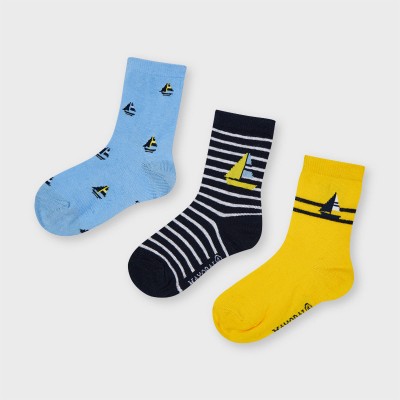 Mayoral - Set 3 calze barche