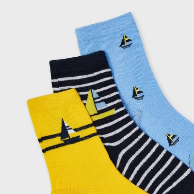 Mayoral - Set 3 calze barche