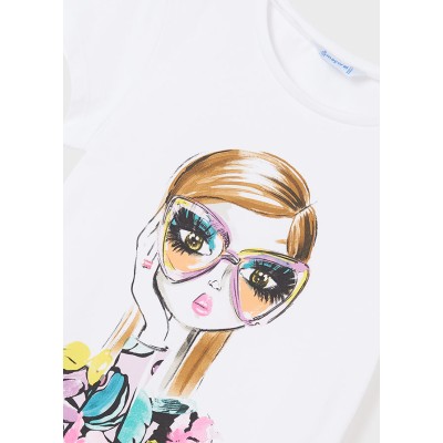 Mayoral - shirt manica corta grafica