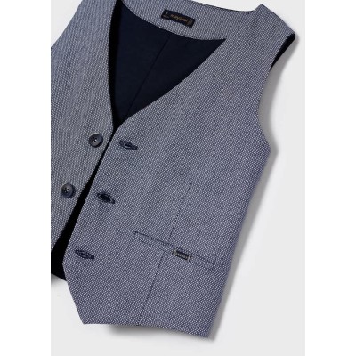 Mayoral - Gilet lino tailoring