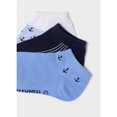 Mayoral - Set 3 calze corte ancore