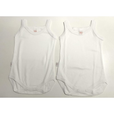 Coppia body neonato spalla stretta Noibel