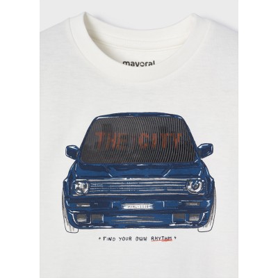 Mayoral - Maglietta manica lunga lent. macchina