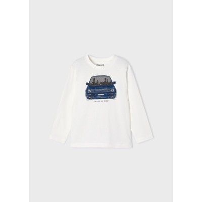 Mayoral - Maglietta manica lunga lent. macchina