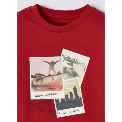 Mayoral - Maglietta manica lunga lenticular prin