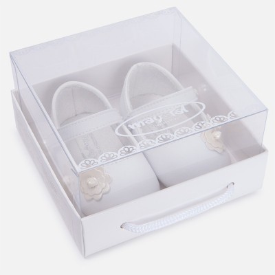 Scarpina con fiorellini Mayoral