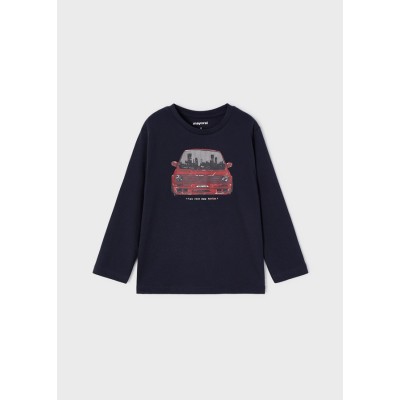 Mayoral - Maglietta manica lunga lent. macchina