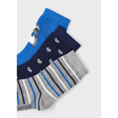 Mayoral - Set 3 calzini "bosco"