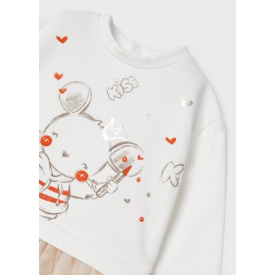 Mayoral - Vestito coordinato tulle