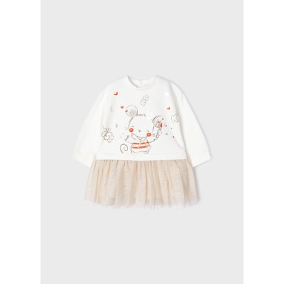 Mayoral - Vestito coordinato tulle