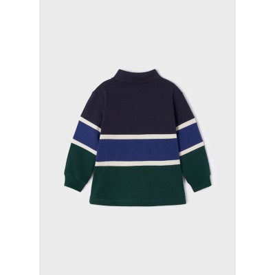 Mayoral - Polo manica lunga color block