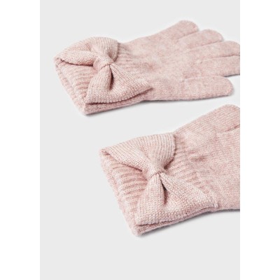 Mayoral - Guanti tricot fiocco