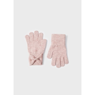 Mayoral - Guanti tricot fiocco