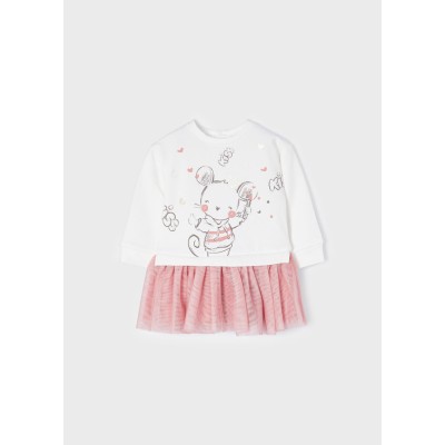 Mayoral - Vestito coordinato tulle
