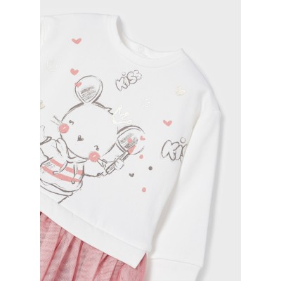 Mayoral - Vestito coordinato tulle