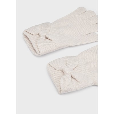 Mayoral - Guanti tricot fiocco