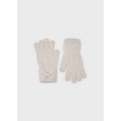 Mayoral - Guanti tricot fiocco
