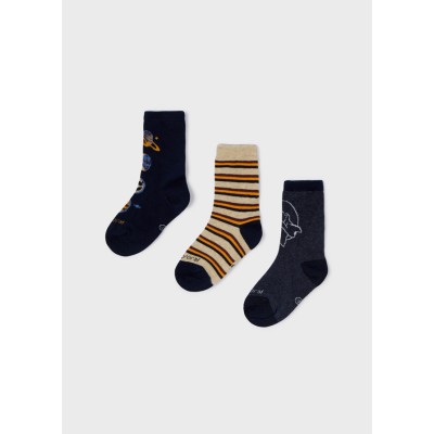 Mayoral - Set 3 calzino righe monocol