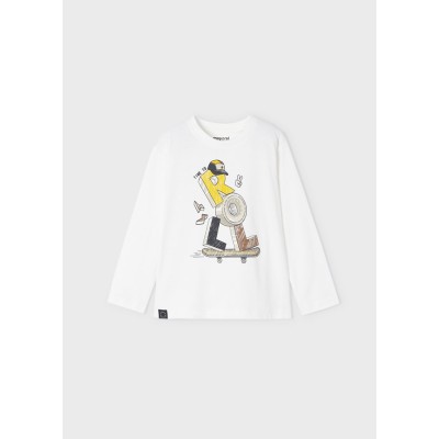 Mayoral - Maglietta manica lunga "roll"