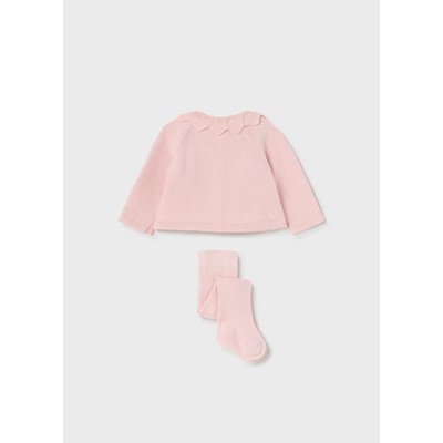 Mayoral - Cardigan lungo e collant