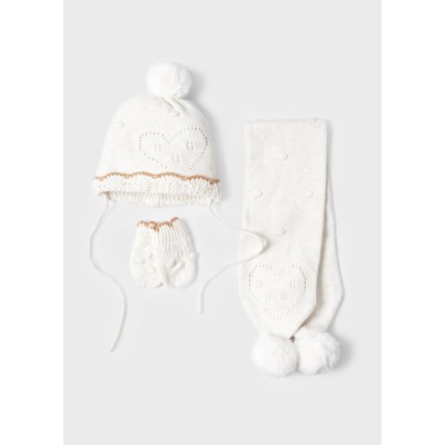 Mayoral - Completo cappello sciarpa manopo