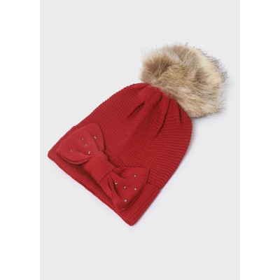 Mayoral - Completo cappello sciarpa fiocchi