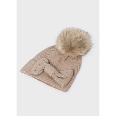 Mayoral - Completo cappello sciarpa fiocchi