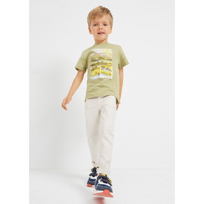 Mayoral - Pantalone sarga slim fit basi