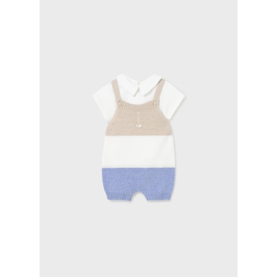 Mayoral -  Completo  salopette tricot