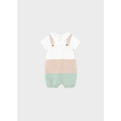 Mayoral -  Completo  salopette tricot