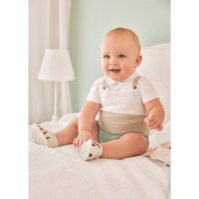 Mayoral -  Completo  salopette tricot