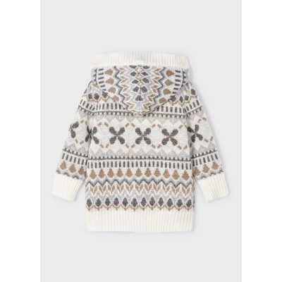 Mayoral - Giaccone maglia jaquard