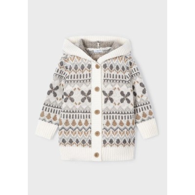 Mayoral - Giaccone maglia jaquard