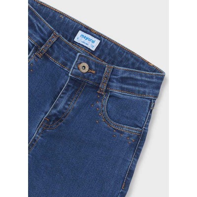 Mayoral - Pantalone lungo jeans flared