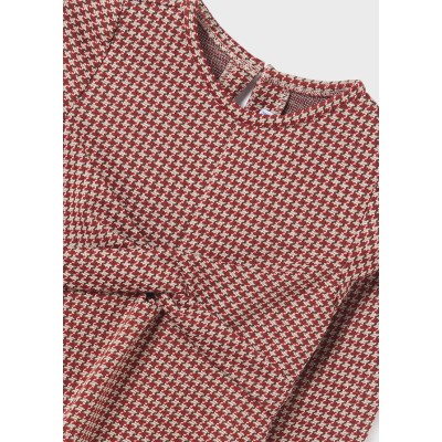 Mayoral - Vestito punto jacquard