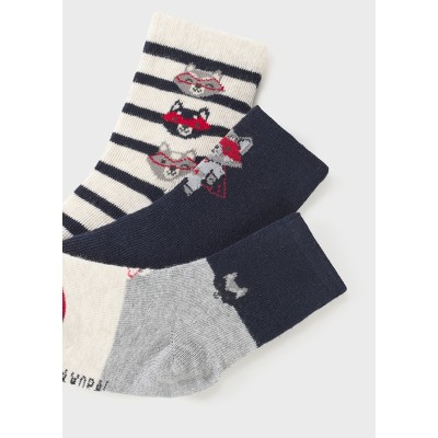 Mayoral - Set 3 calzini "super m"