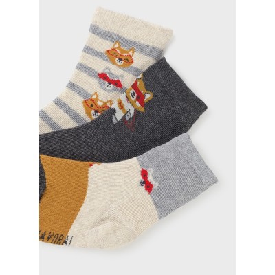 Mayoral - Set 3 calzini "super m"