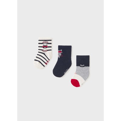 Mayoral - Set 3 calzini "super m"