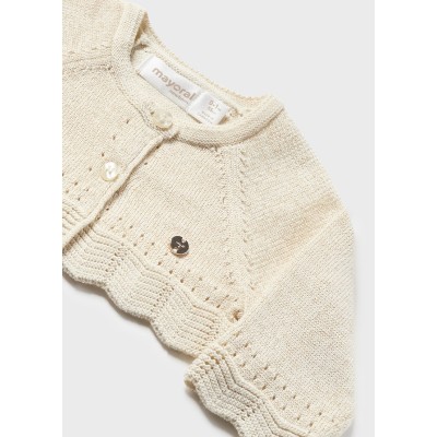 Mayoral - Cardigan corto maglia basico