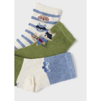 Mayoral - Set 3 calzini "super m"