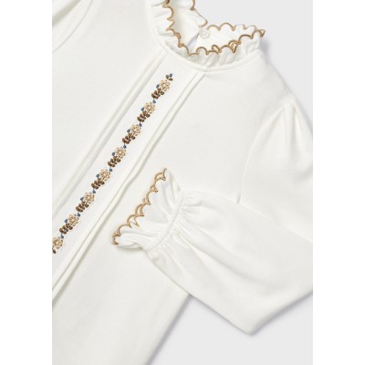 Mayoral - Blusa punto ricamo