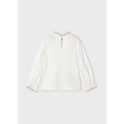 Mayoral - Blusa punto ricamo