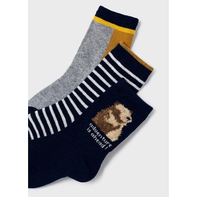 Mayoral - Set 3 calzini "adventure"