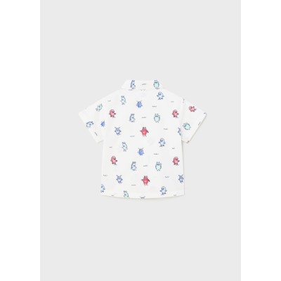 Mayoral - Camicia manica corta  stampata