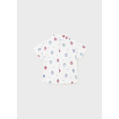Mayoral - Camicia manica corta  stampata