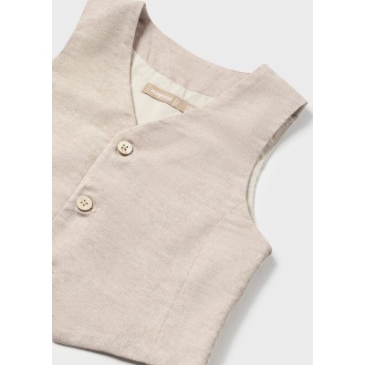 Mayoral - Gilet lino elegante